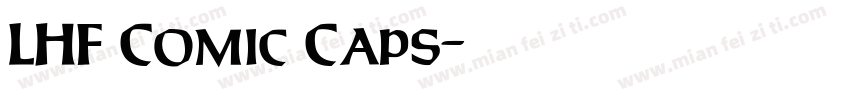 LHF Comic Caps字体转换